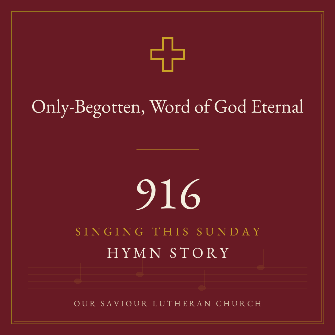 Cover art for Only-Begotten, Word of God Eternal
